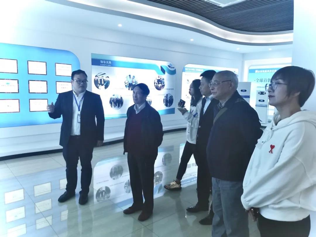 中國質(zhì)量檢驗協(xié)會凈水設備專業(yè)委員會領導蒞臨公司調(diào)研